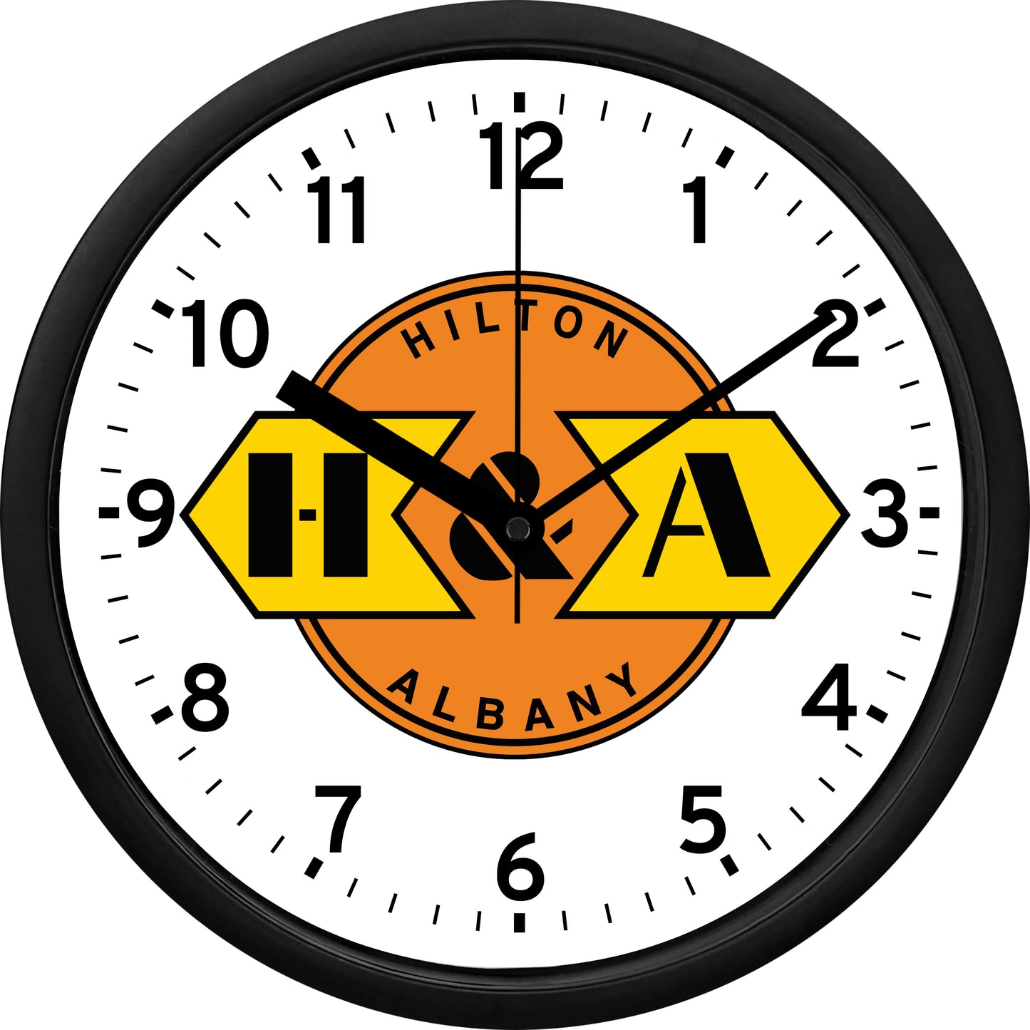 Hilton & Albany Railroad Wall Clock