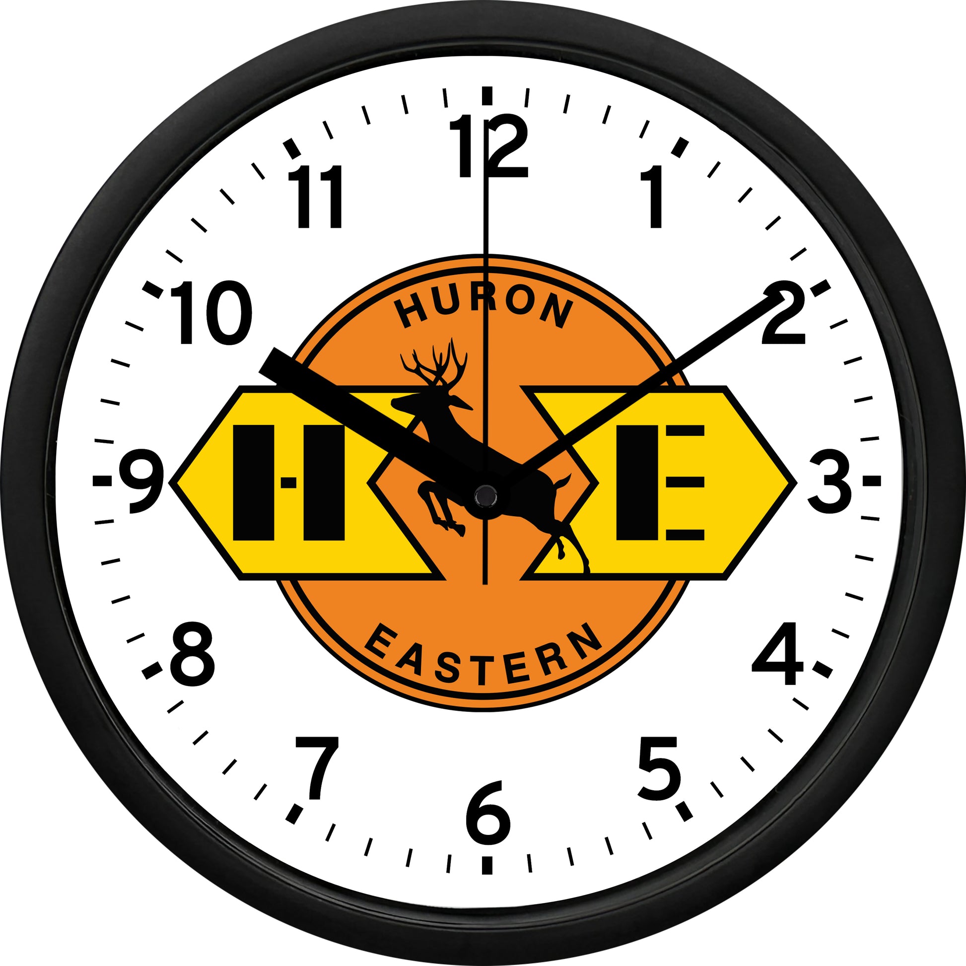 Huron & Eastern Railroad Wall Clock