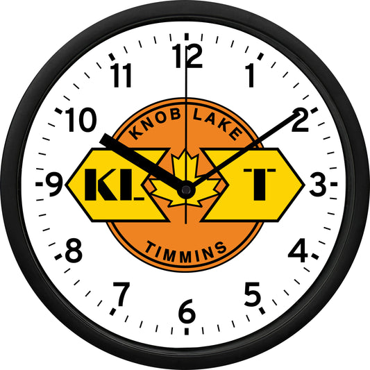 Knob Lake and Timmins Railway Wall Clock