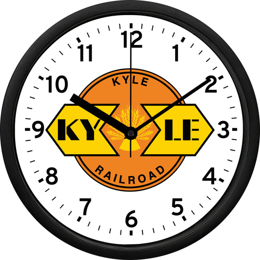 Kyle Railroad Wall Clock