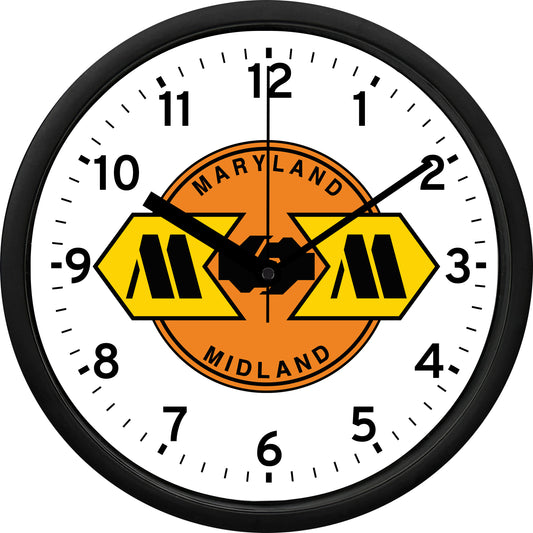 Maryland Midland Railway Wall Clock