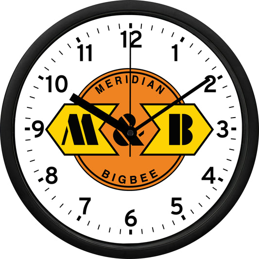 Meridian & Bigbee Railroad Wall Clock