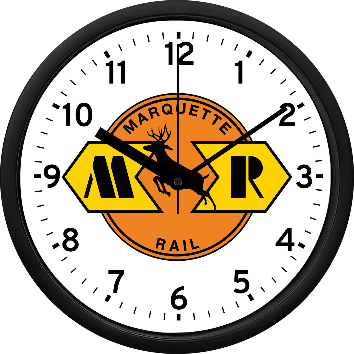 Marquette Rail Wall Clock