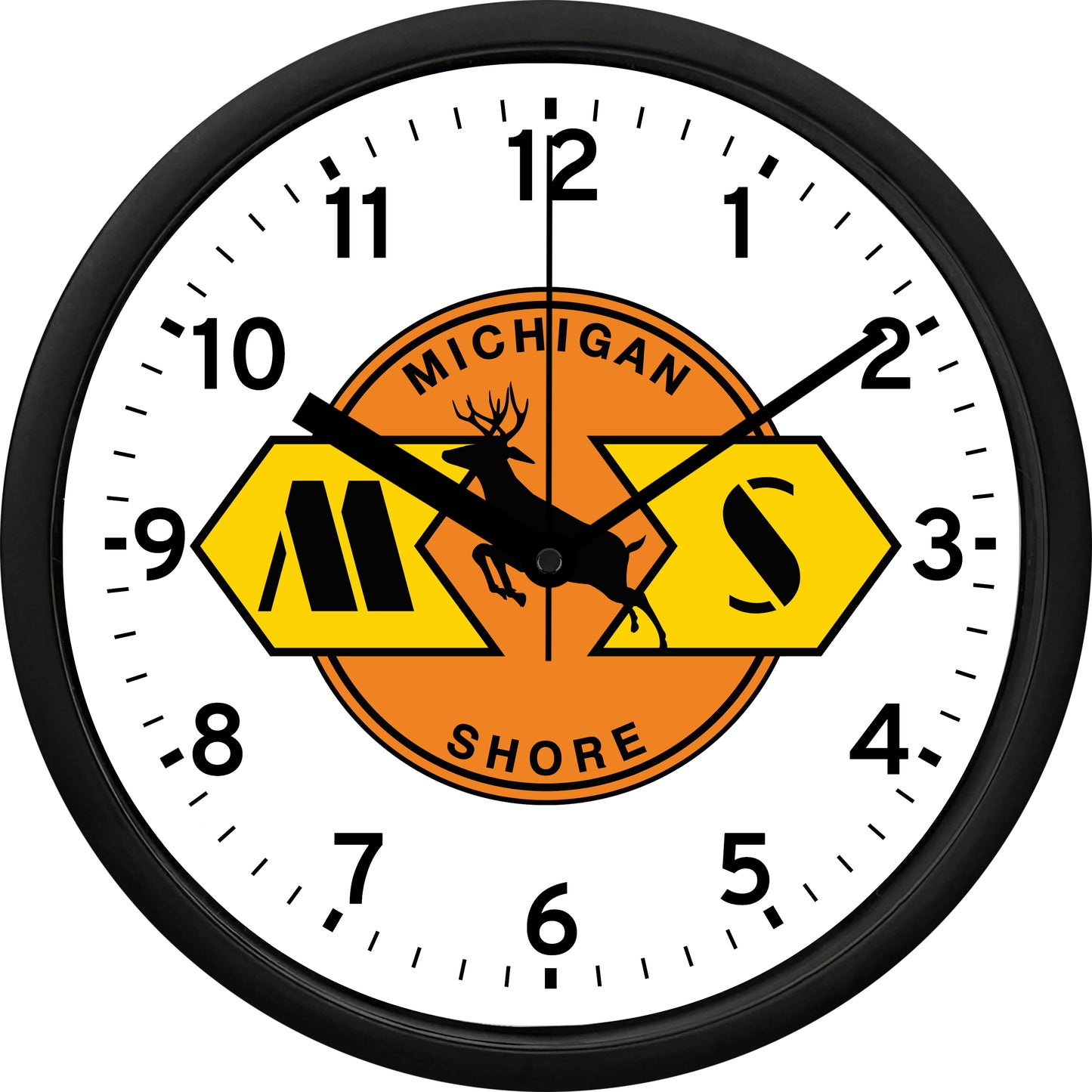 Michigan Shore Railroad Wall Clock