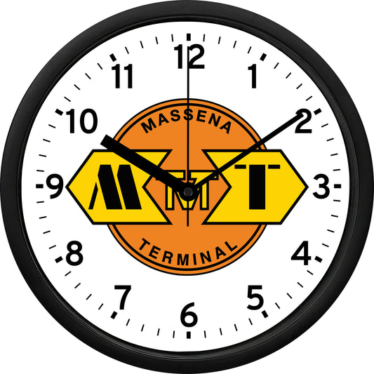 Massena Terminal Railroad Wall Clock