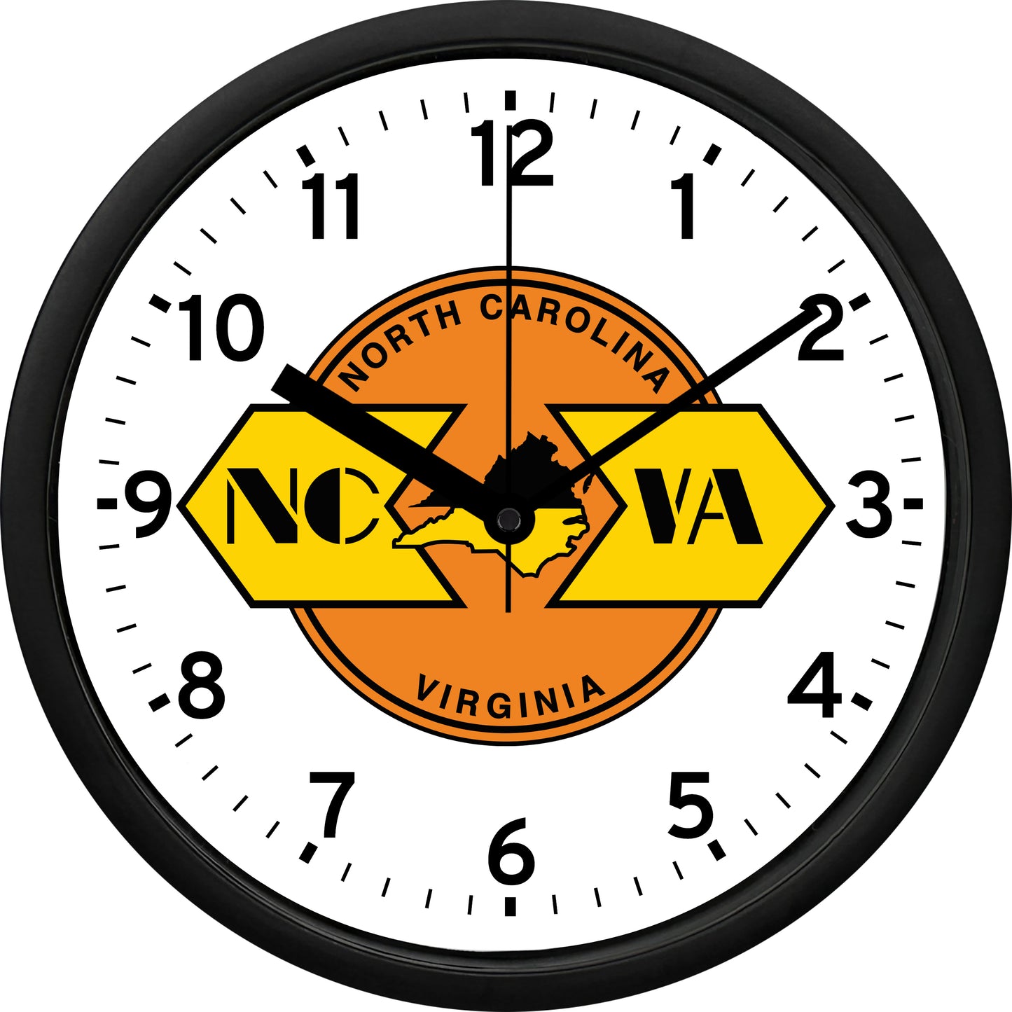 North Carolina & Virginia Railroad Wall Clock