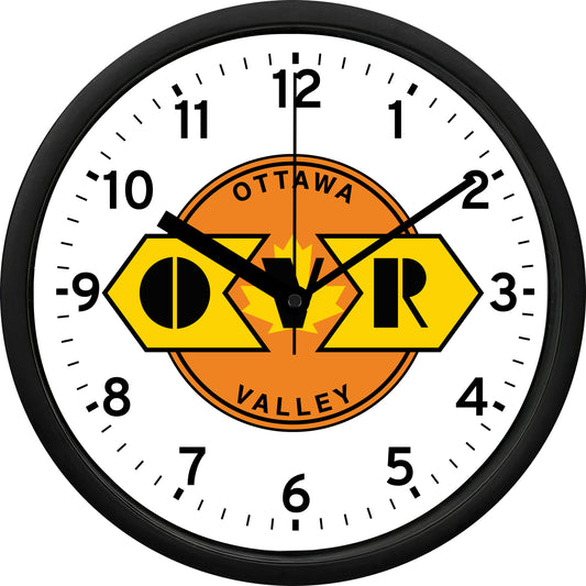 Ottawa Valley Railway Wall Clock