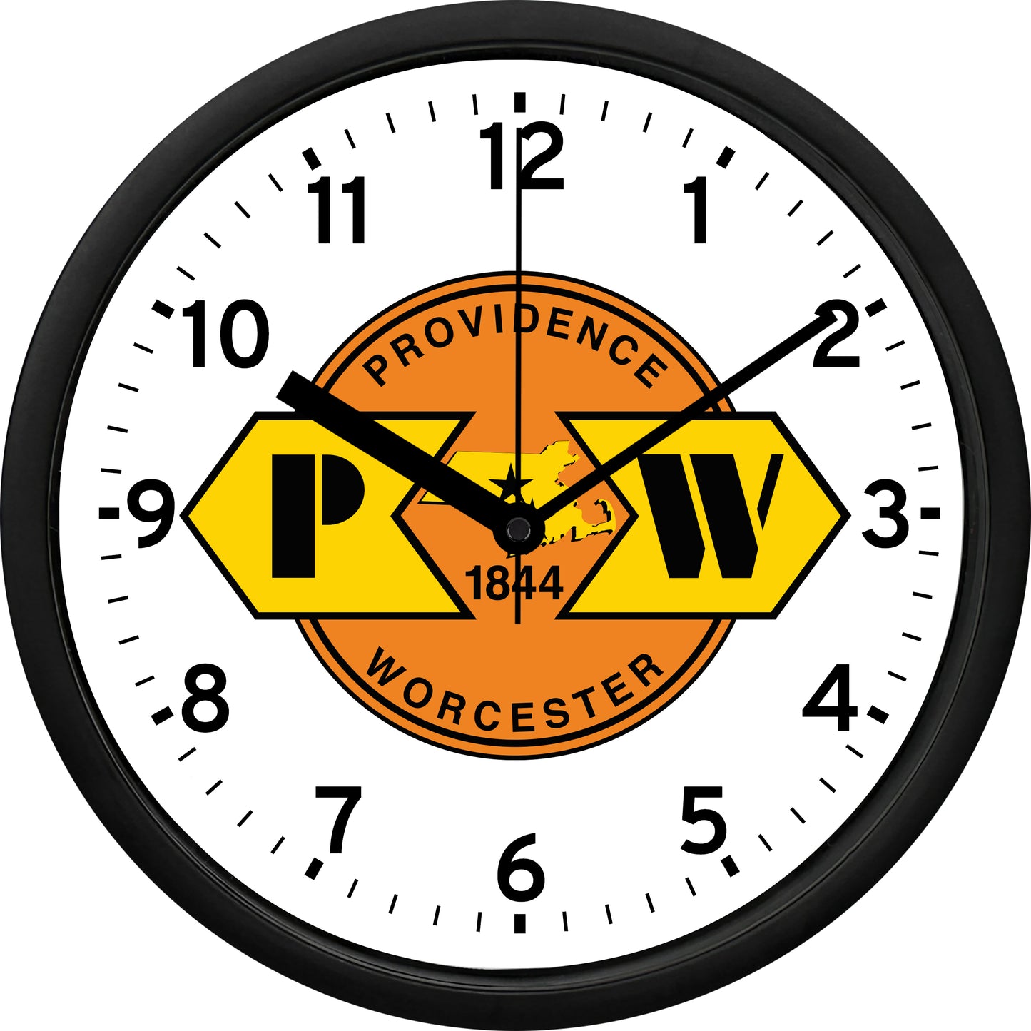 Providence & Worchester Railroad Wall Clock