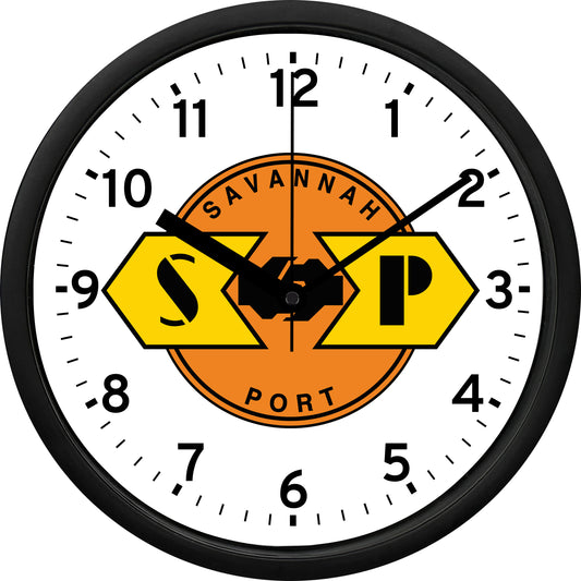 Savannah Port Terminal Railroad Wall Clock