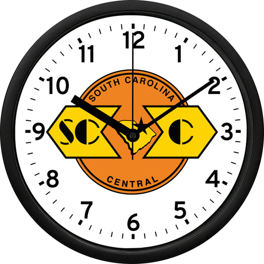 South Carolina Central Railroad Wall Clock