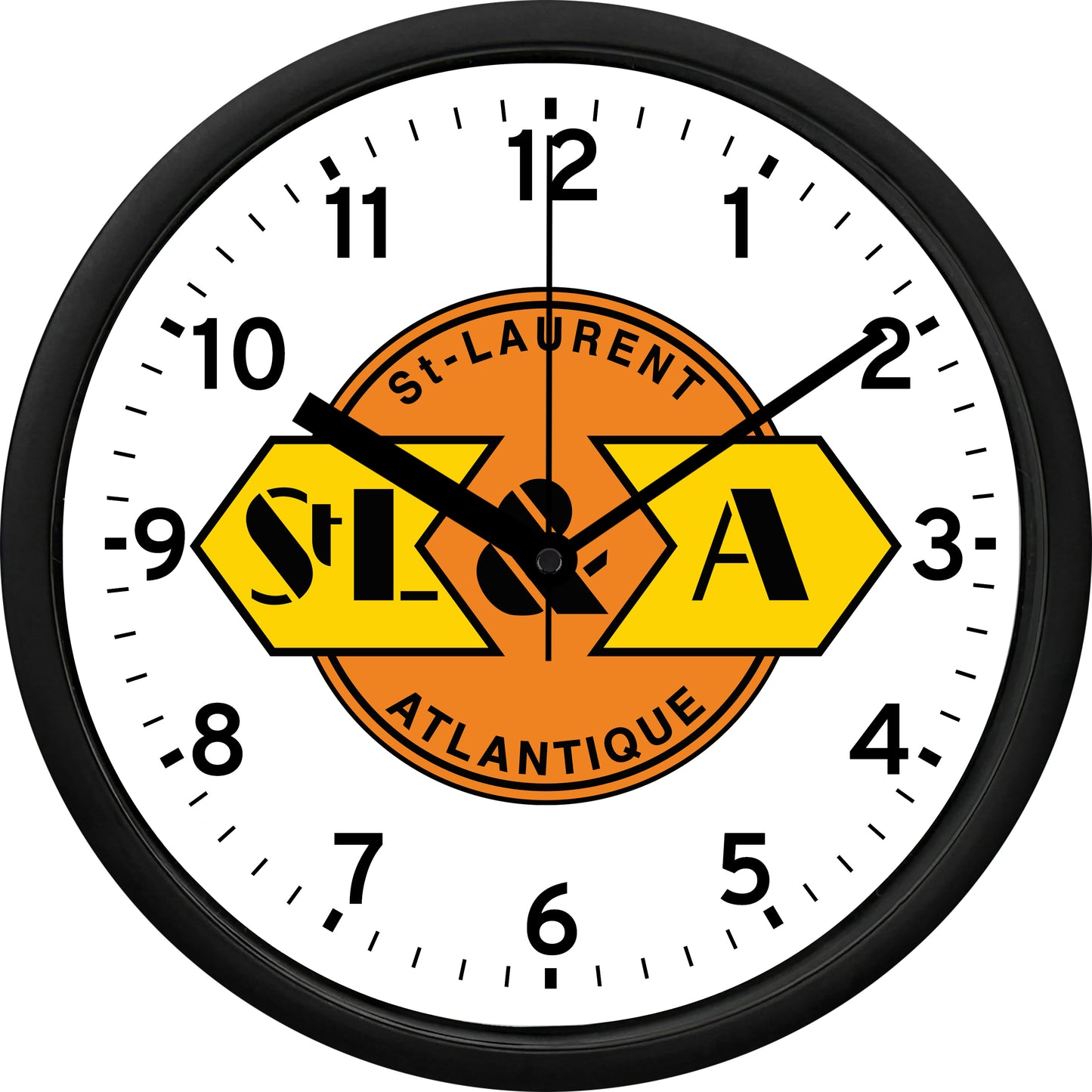 St-Laurent et Atlantique Railroad Wall Clock