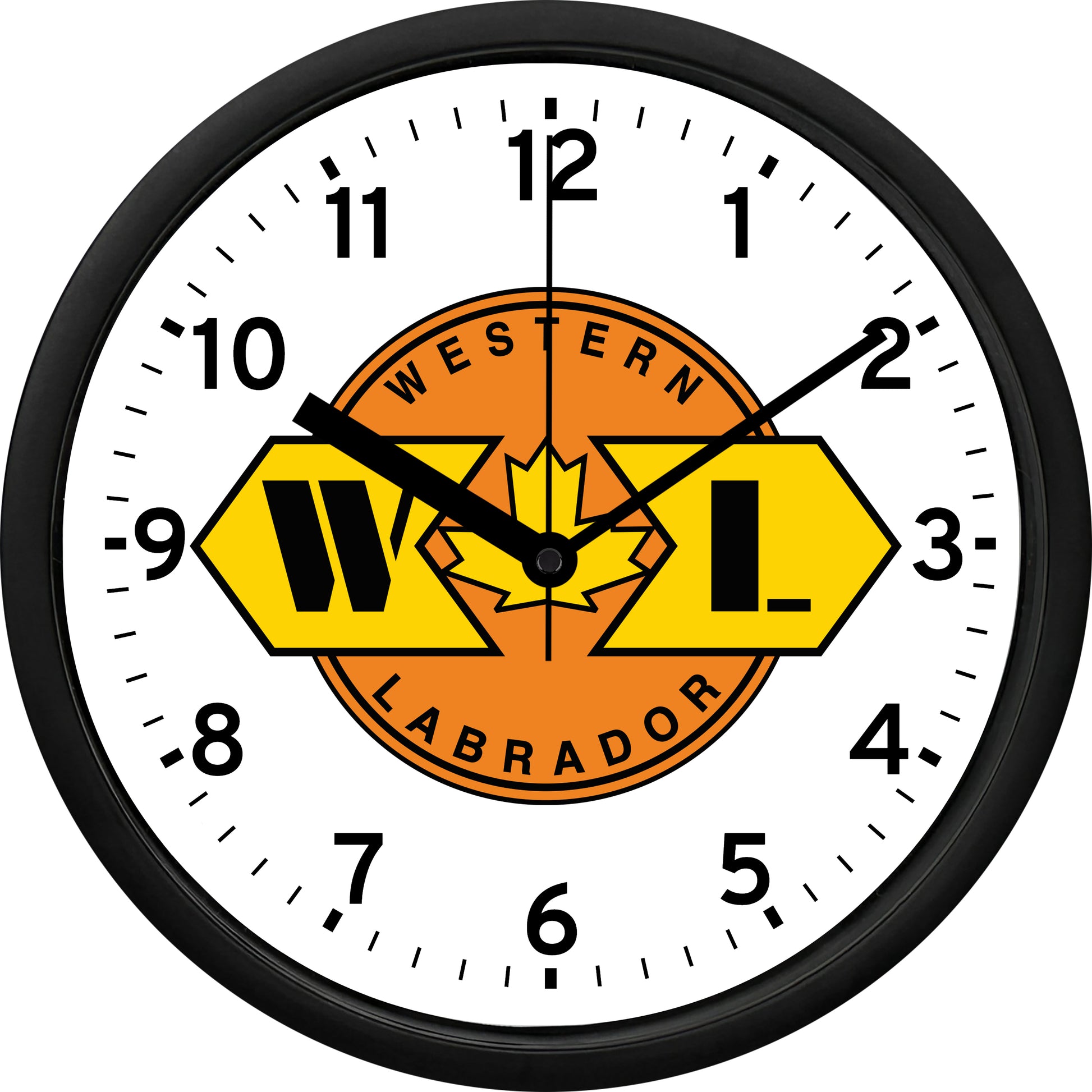 Western Labrador Rail Services Wall Clock