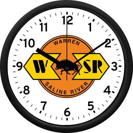 Warren & Saline River Railroad Wall Clock