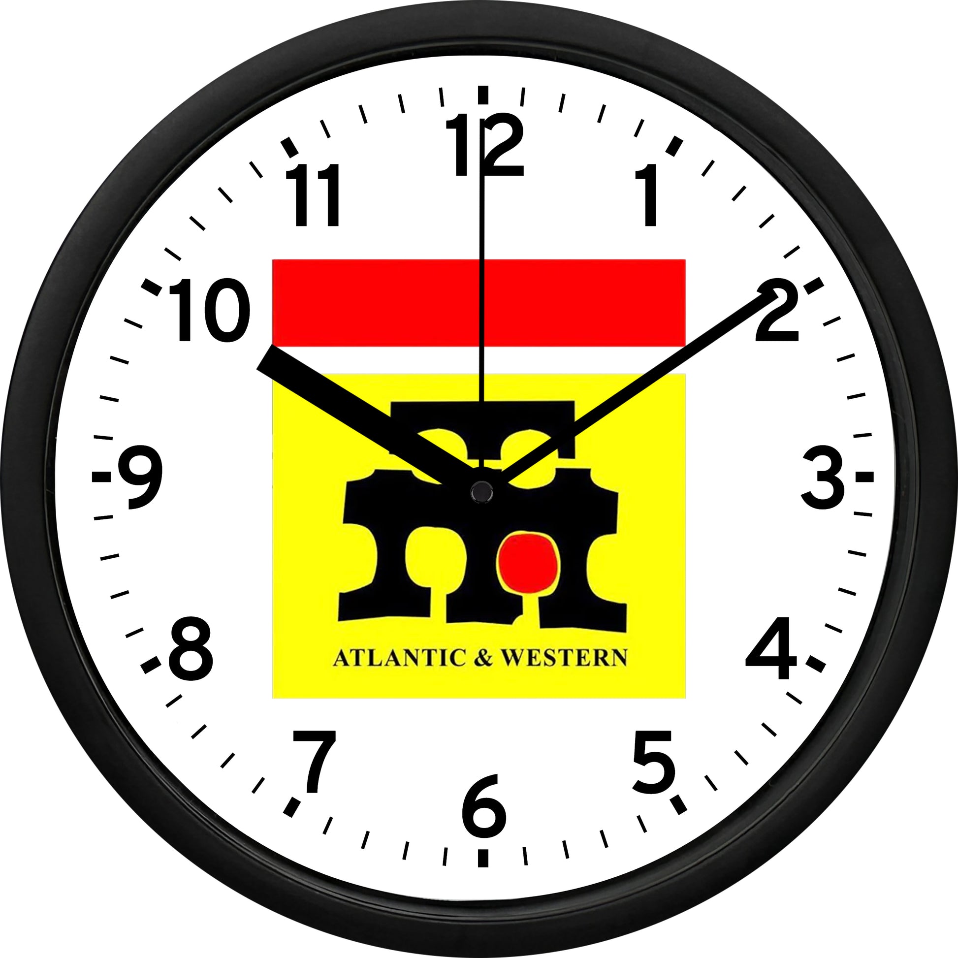 Atlantic & Western Railroad Wall Clock