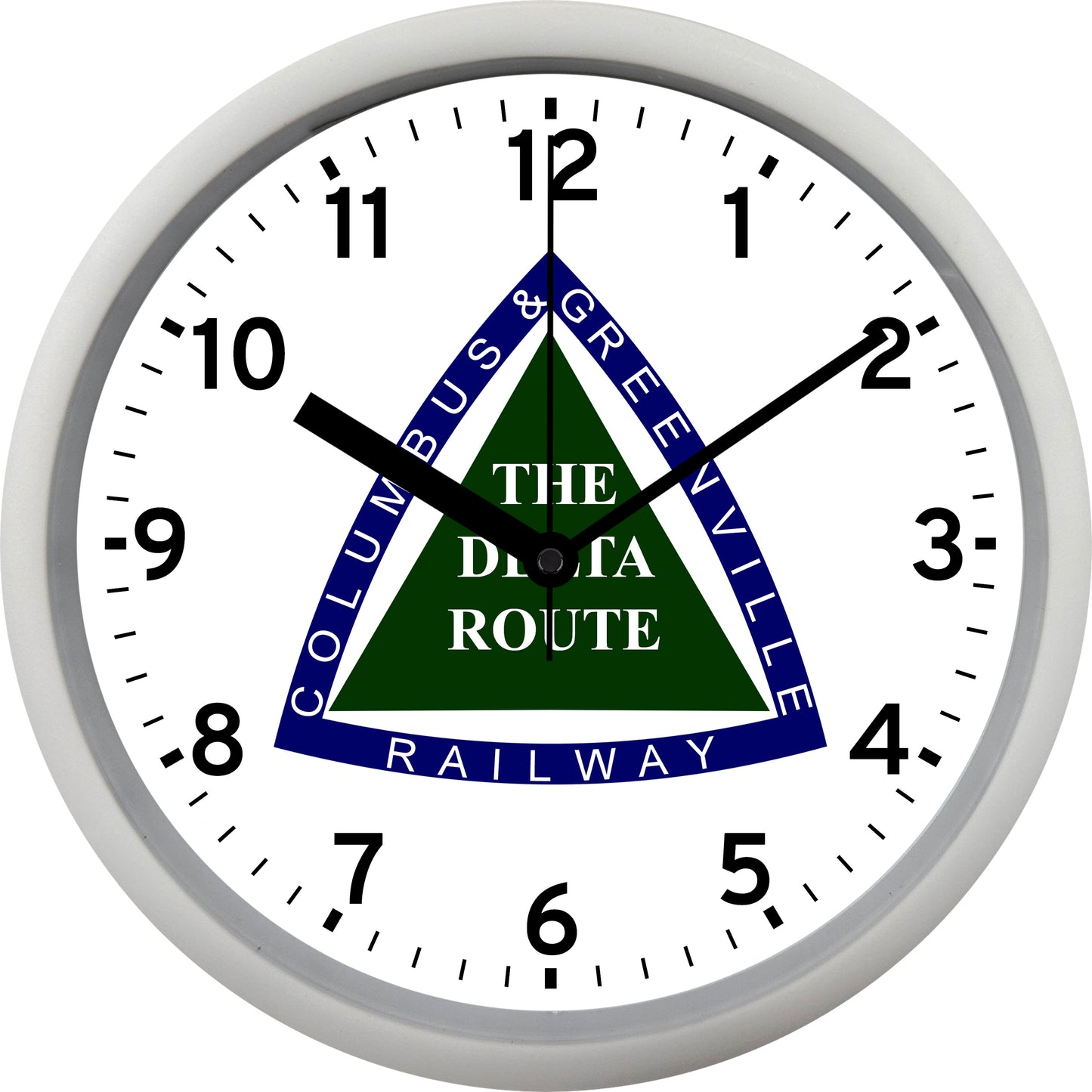 Columbus & Greenville Railway "The Delta Route" Wall Clock