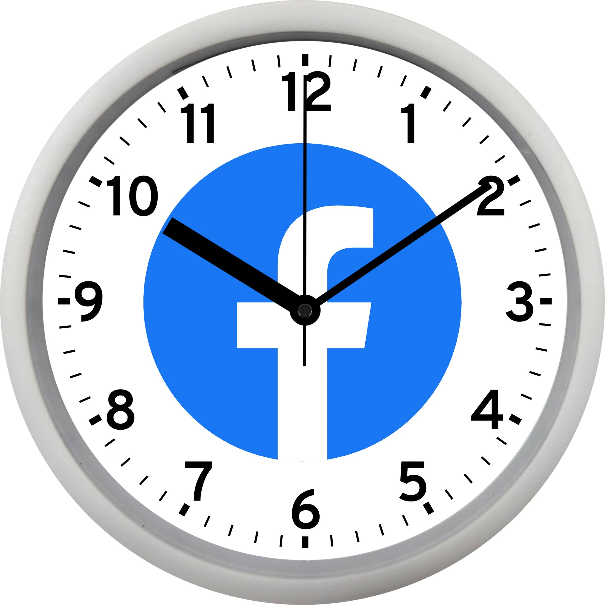 Facebook Wall Clock