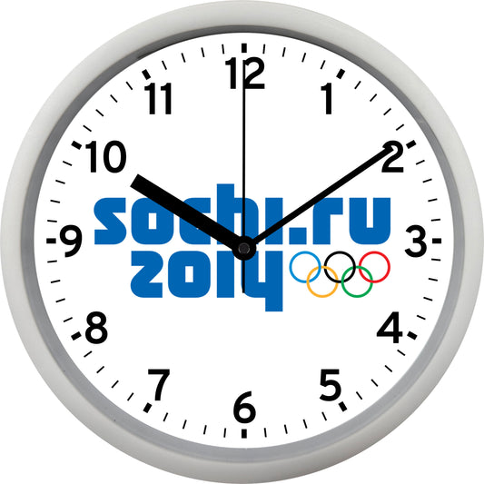 2014 Olympic Games - Sochi Russia Wall Clock