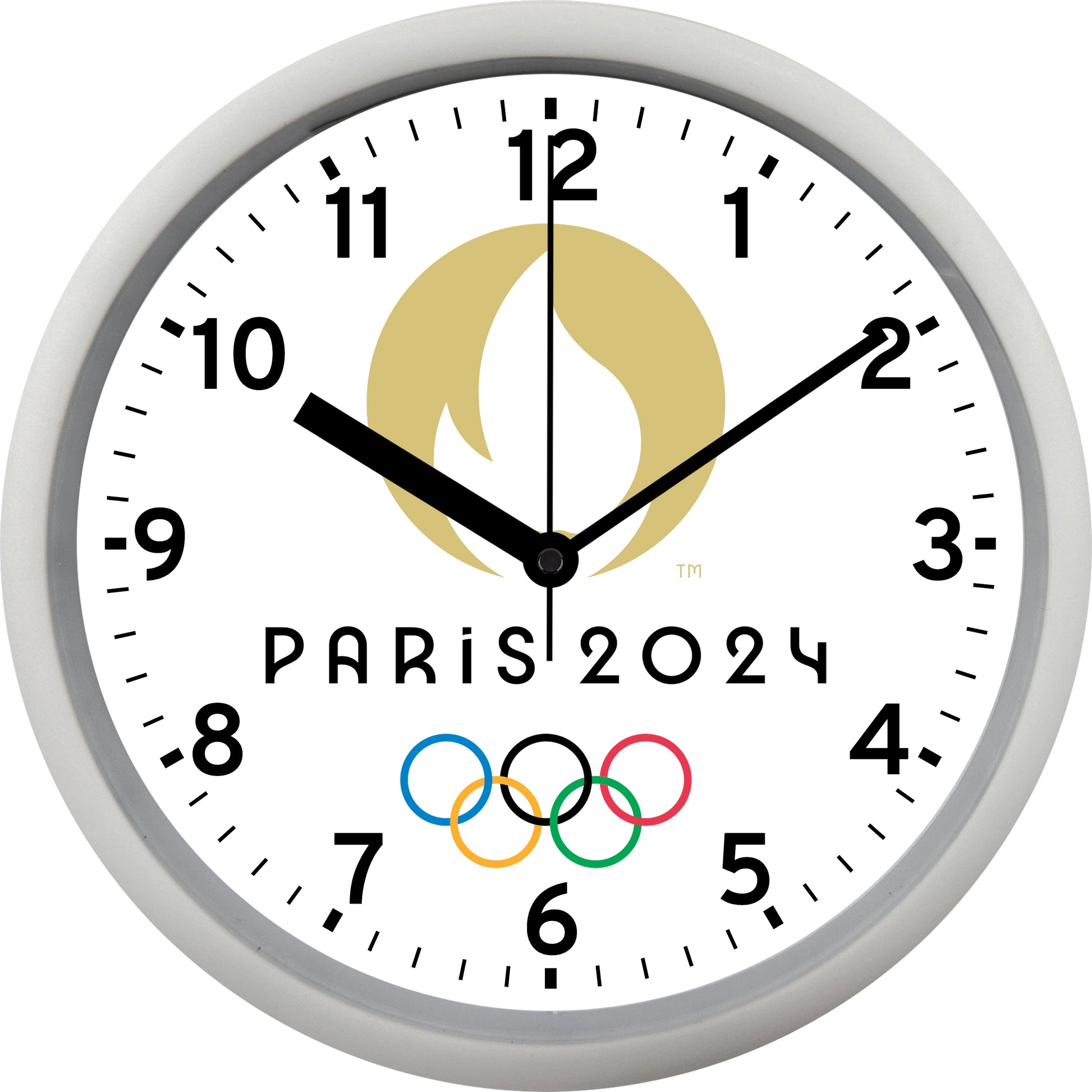 2024 Olympic Games Paris France Wall Clock Heartland Diecast