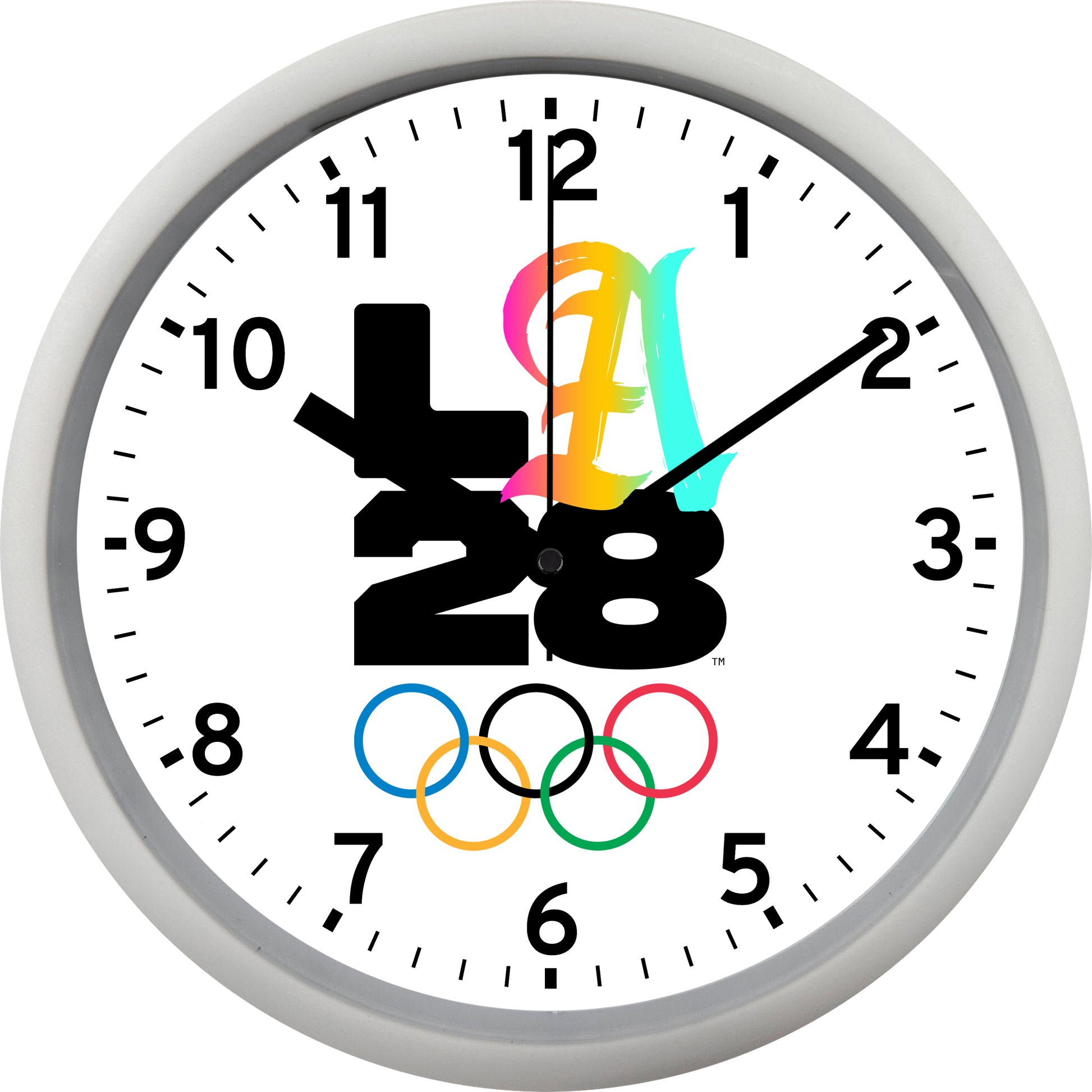 2028 Olympic Games - Los Angeles USA Wall Clock