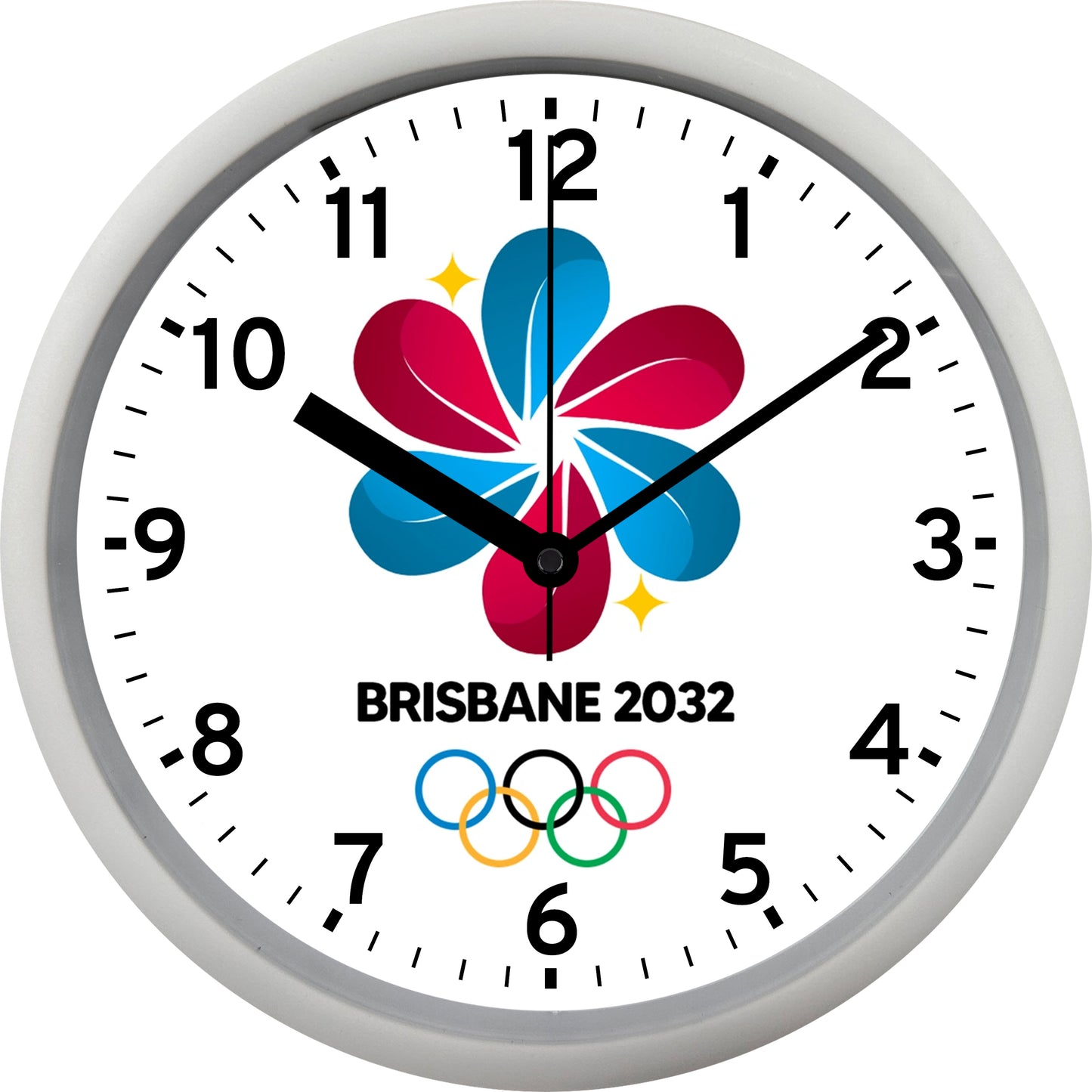 2032 Olympic Games - Brisbane Australia Wall Clock