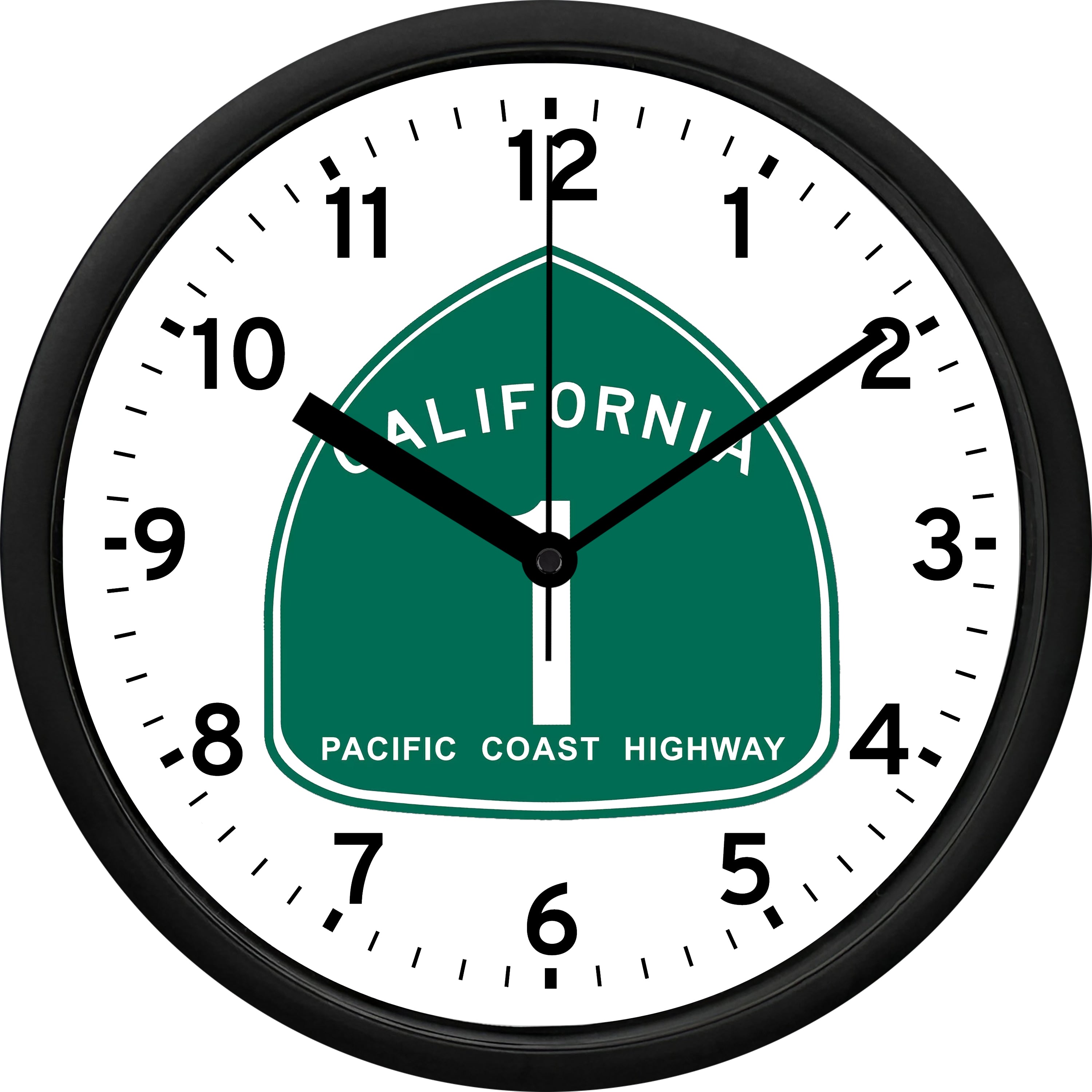 Interstate Clock California Highway 1 - Pacific Coast Highway Wall Clock – Heartland ...