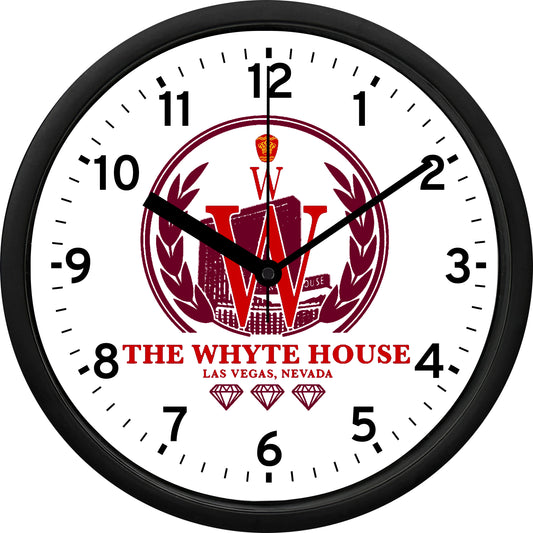 James Bond 007 "The Whyte House - Diamonds Are Forever" Wall Clock