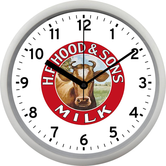 H.P. Hood & Sons Milk Wall Clock