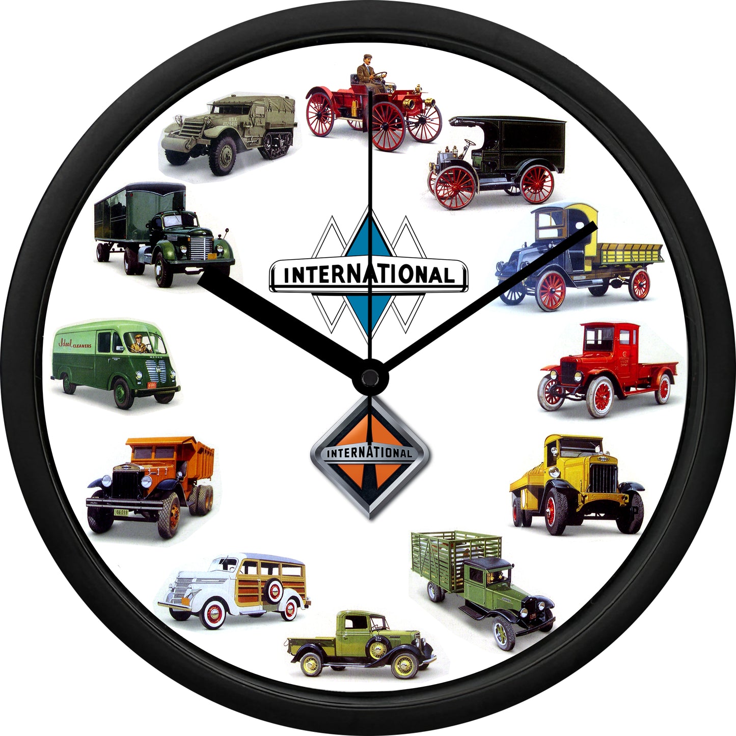 International Trucks Wall Clock