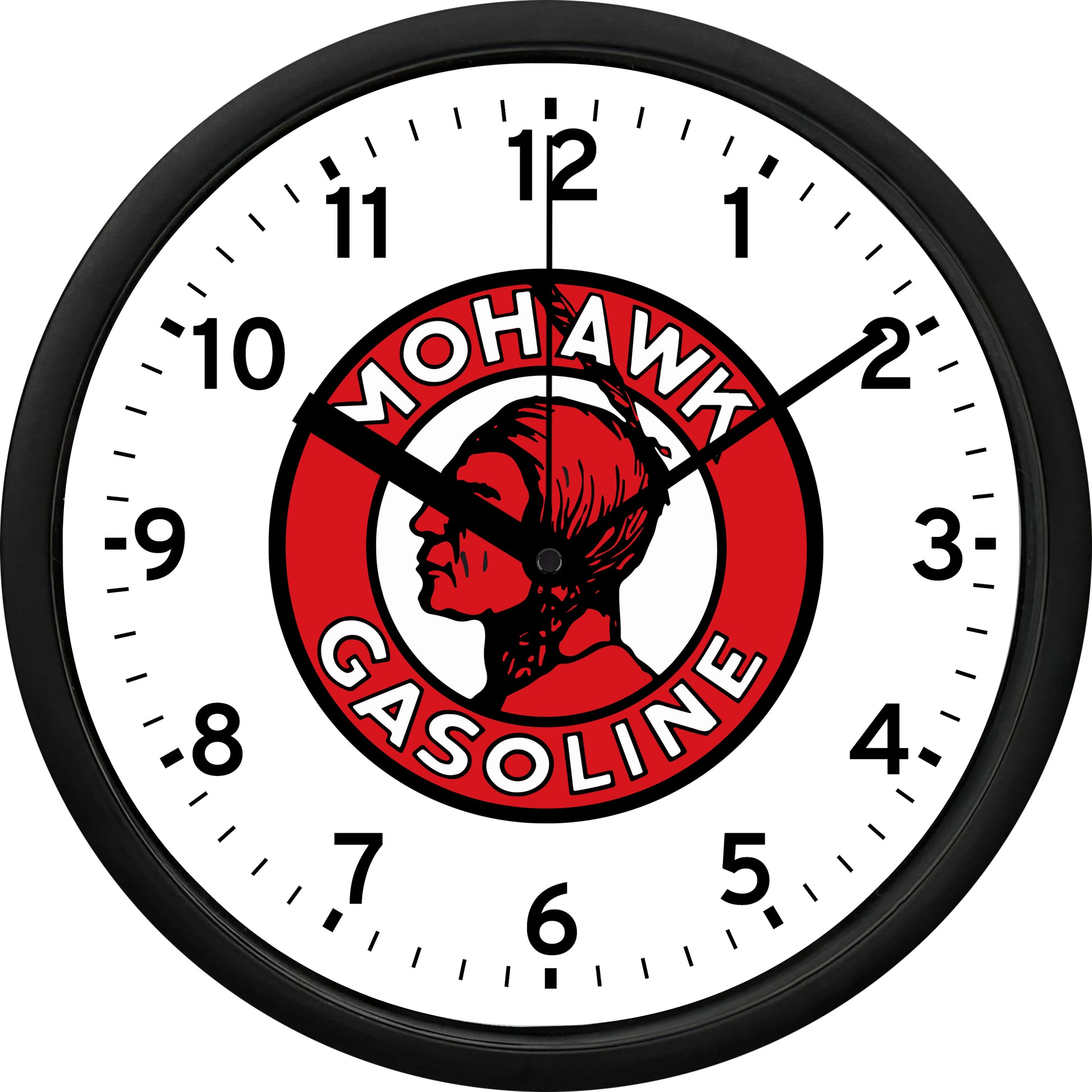 Mohawk Gasoline Wall Clock