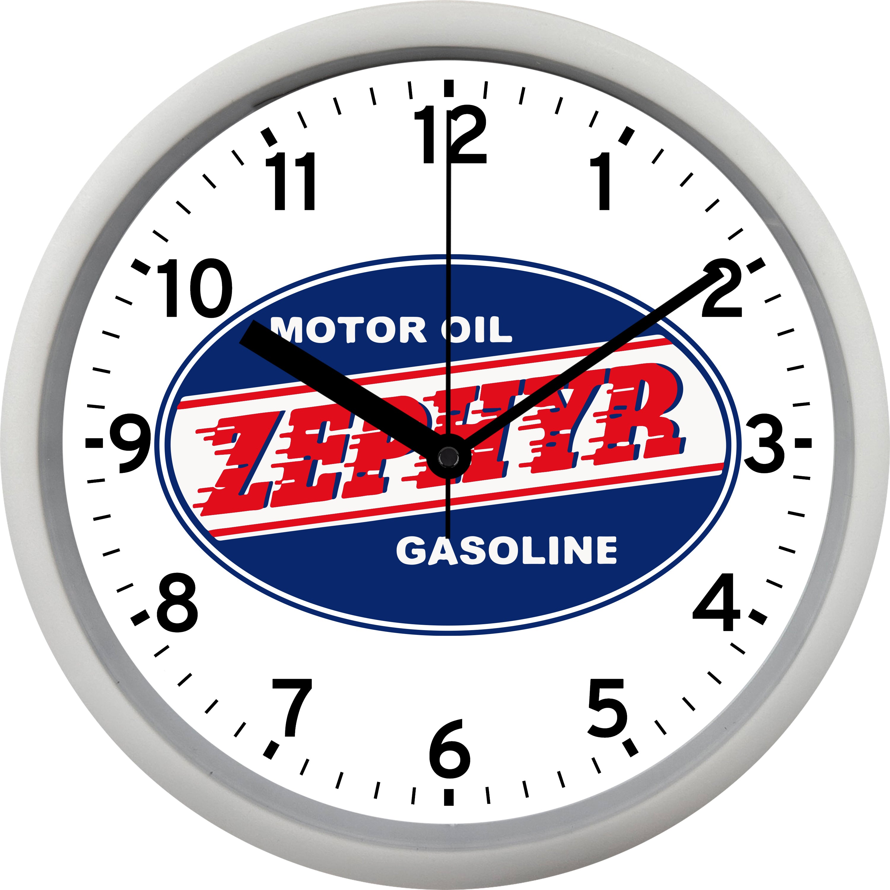 Zephyr Motor Oil & Gasoline Wall Clock – Heartland Diecast & Promotions 