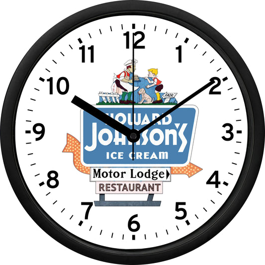 Howard Johnson's Wall Clock