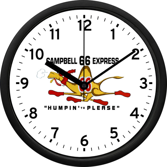 Campbell 66 Express "Humpin' to Please" Wall Clock