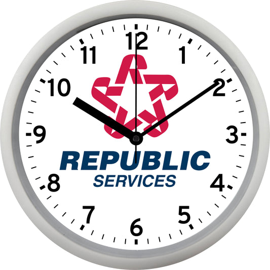 Republic Services Wall Clock