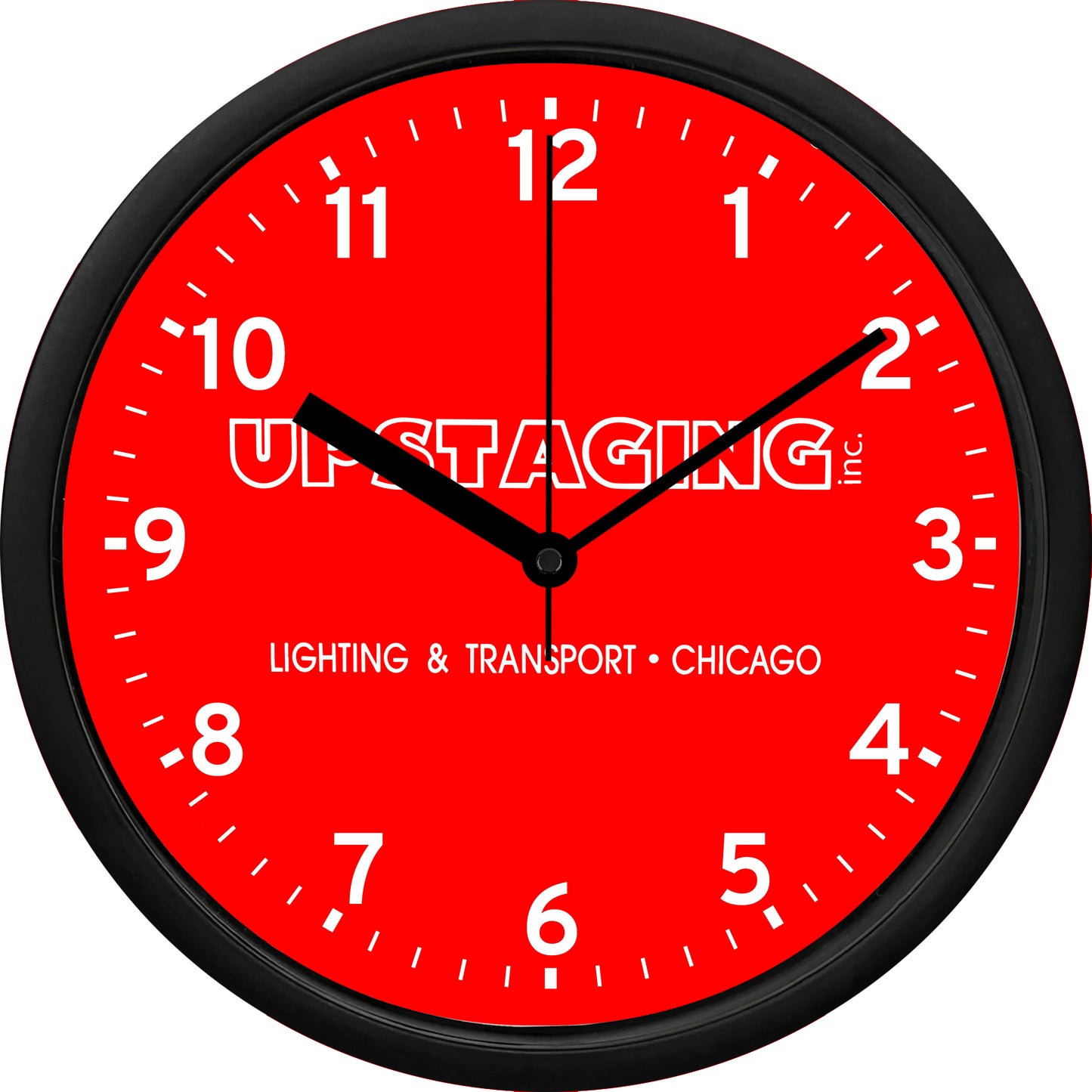 Upstaging Lighting & Transport Wall Clock