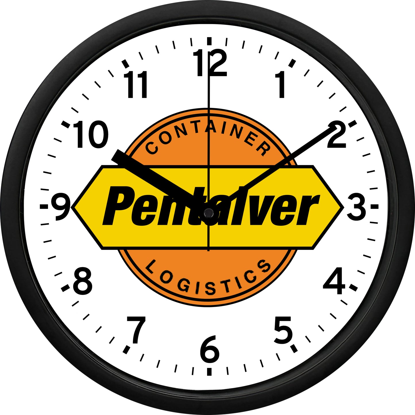 Pentalver Container Logistics Wall Clock