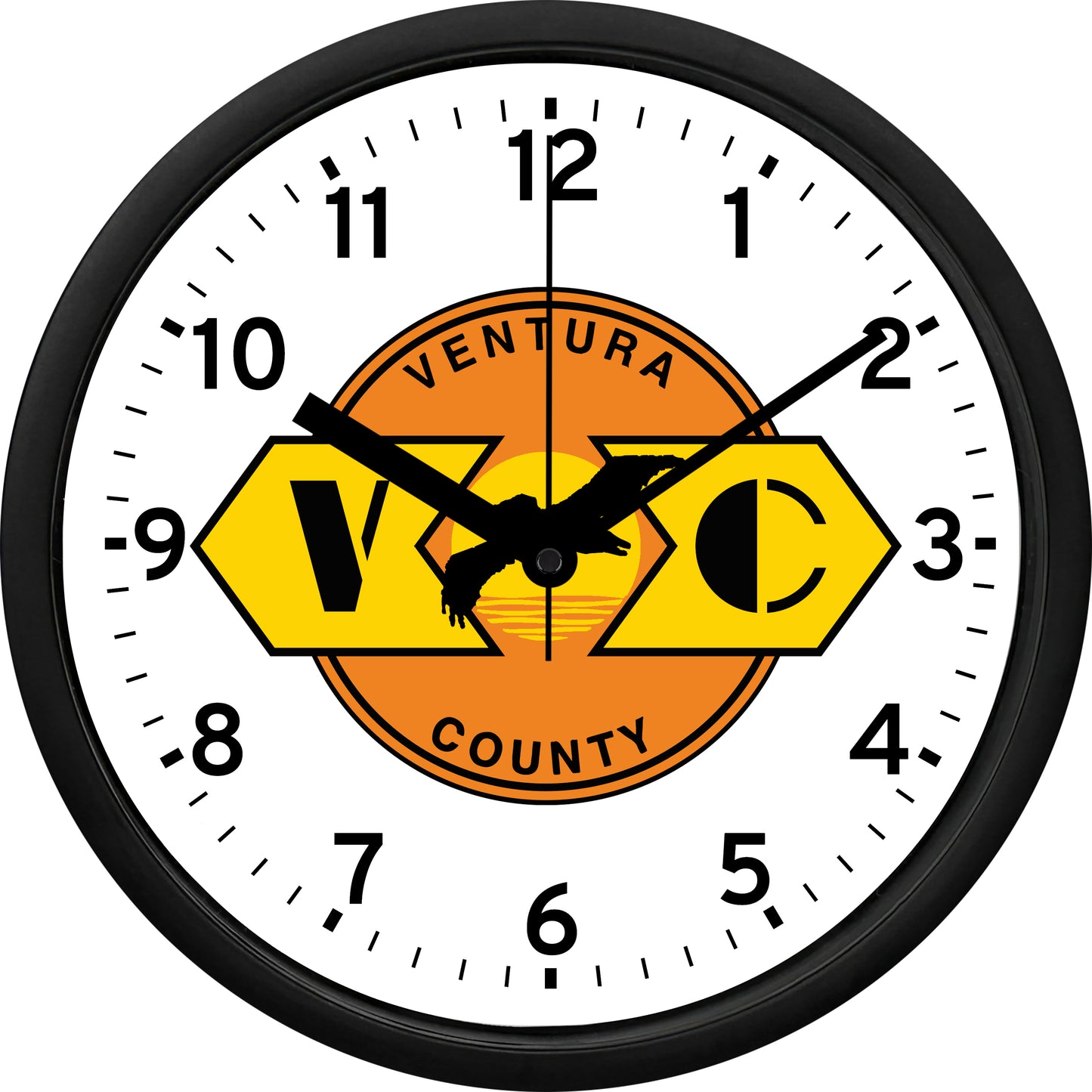 Ventura County Railroad Wall Clock