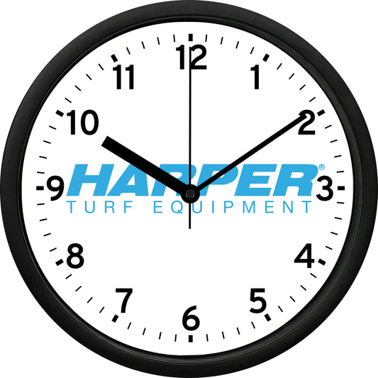 Harper Turf Equipment Wall Clock