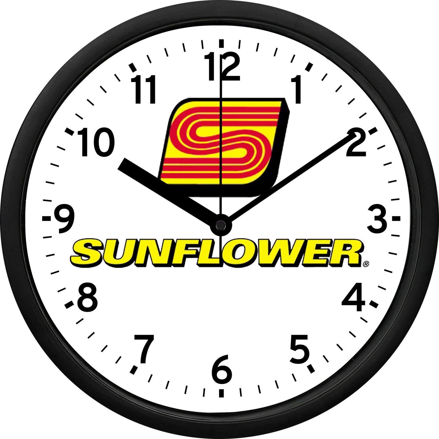 Sunflower Equipment Wall Clock