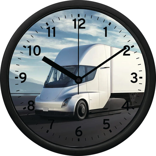 Tesla Semi Wall Clock