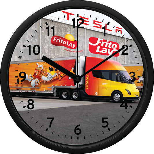 Tesla Semi "Frito Lay - Cheetos" Wall Clock