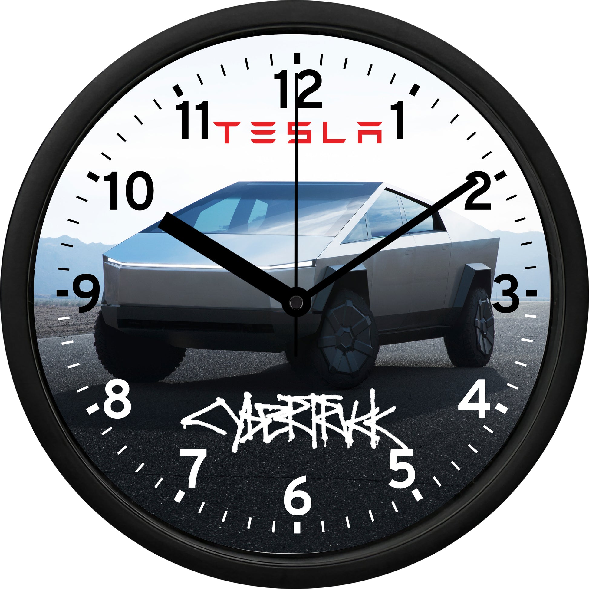 Tesla Cybertruck Wall Clock