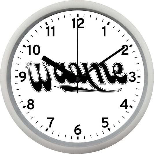 Wayne Buses Wall Clock