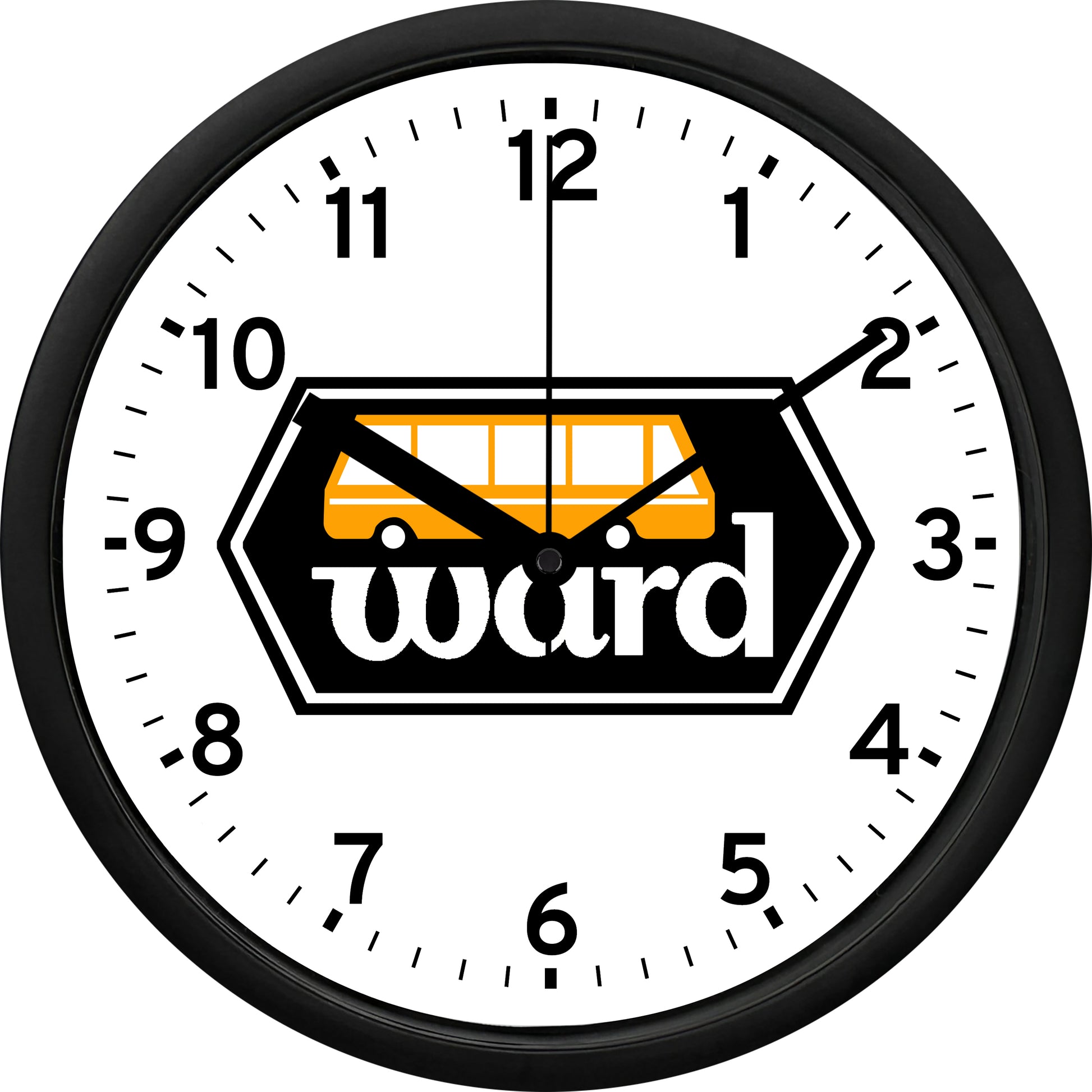 Ward School Bus Mfg. Inc. Wall Clock