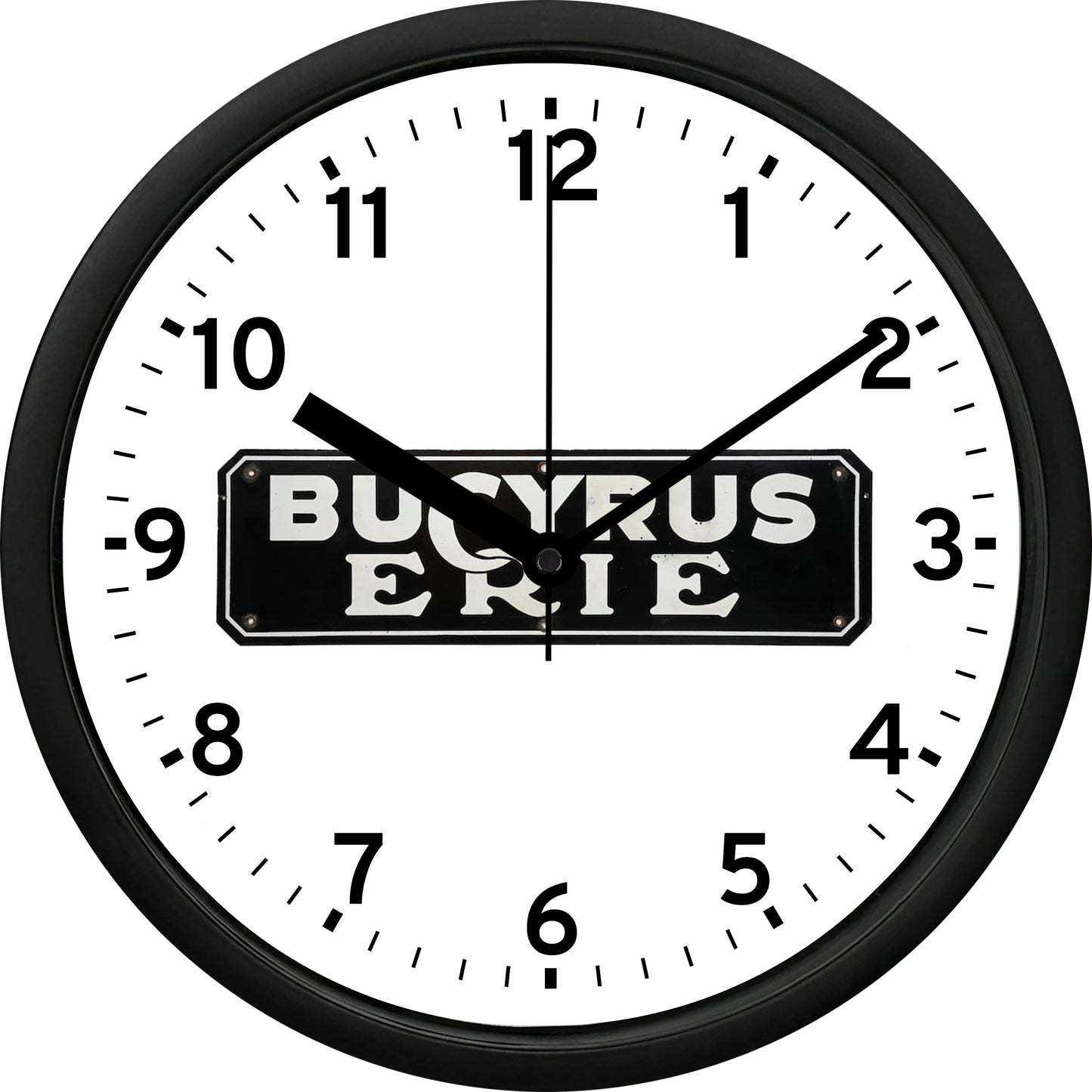 Bucyrus Erie Wall Clock