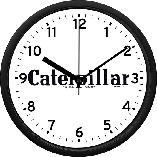 Caterpillar "CAT" - Logo Used from 1939-1941" Wall Clock