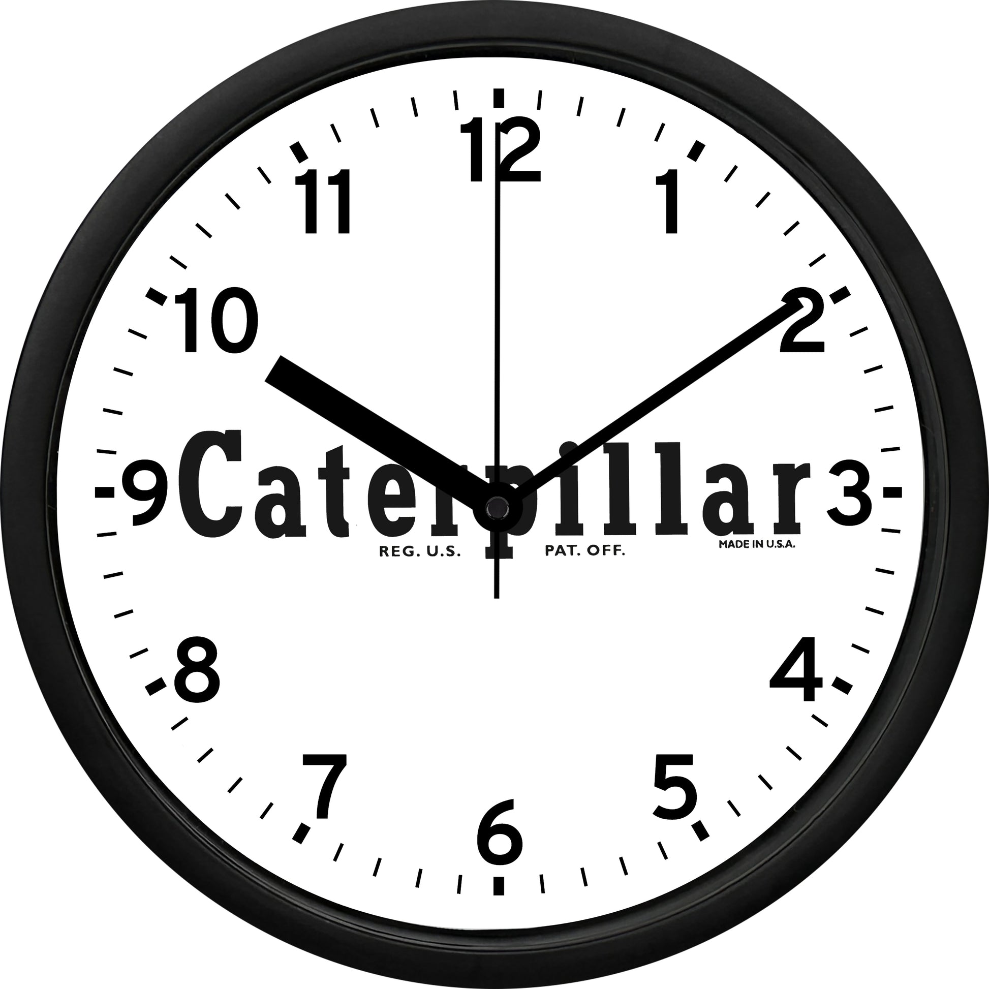 Caterpillar "CAT" - Logo Used from 1941-1957" Wall Clock