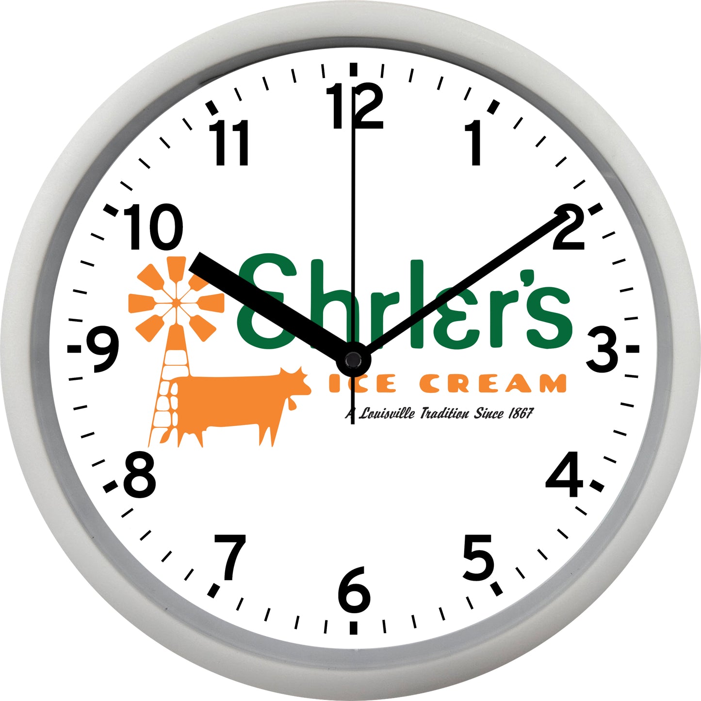 Ehrler's Ice Cream Wall Clock