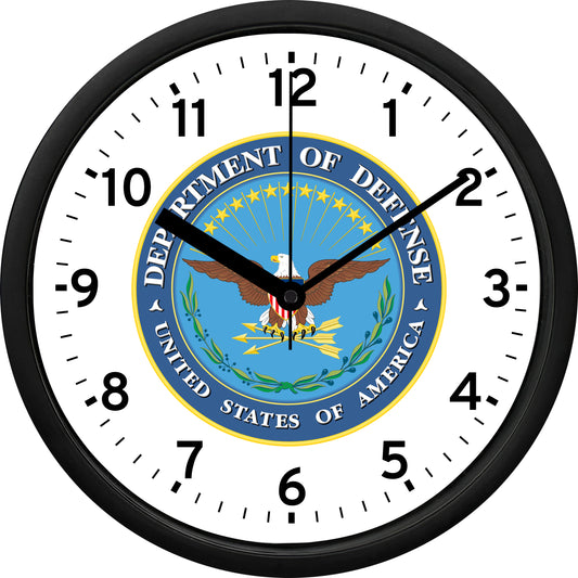 US Department of Defense Wall Clock