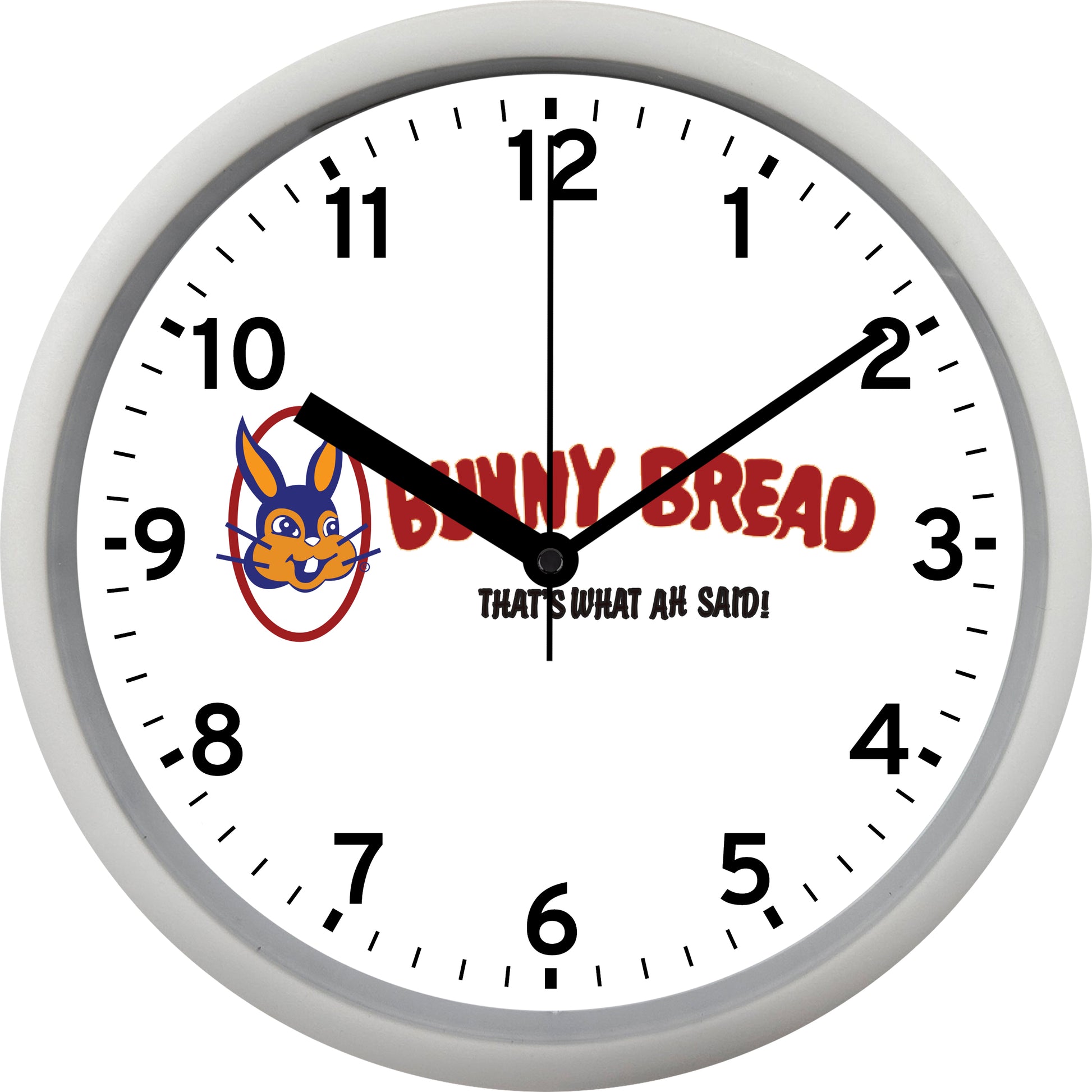 Bunny Bread Wall Clock