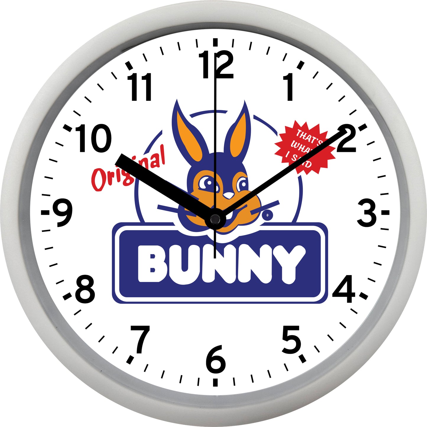 Bunny Bread Wall Clock